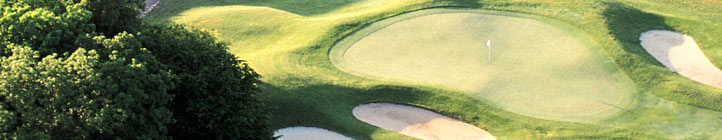 Golf course overhead